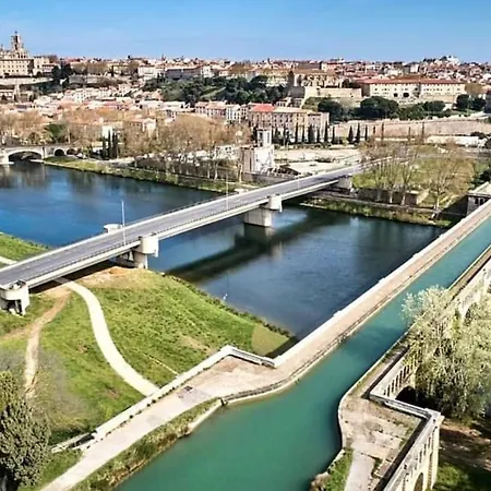 Apartmán 8 Aout 3-spacieux 3 - Allee Paul Riquet - Wifi - Tv Connecte Béziers